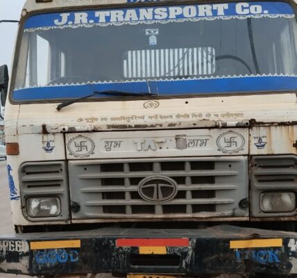 जामुल पुलिस द्वारा चोरी किया गया मसरूका एंगल ,चैनल से भरा हुआ ट्रक चंद्र घंटे में पकड़ा गया आरोपी ट्रक छोड़ के हुआ फरार ।