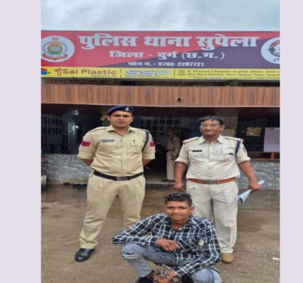 दक्षिणमुखी हनुमान मंदिर पुरानी बस्ती सुपेला में चोरी का मामला  ।दान पेटी में रखे नगदी 6000 रूपये चोरी।