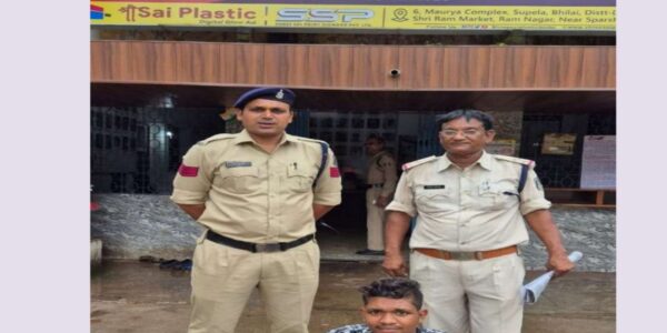 दक्षिणमुखी हनुमान मंदिर पुरानी बस्ती सुपेला में चोरी का मामला  ।दान पेटी में रखे नगदी 6000 रूपये चोरी।