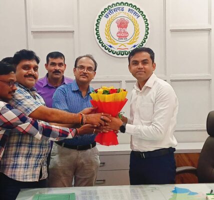 नंदिनी रोड में तोड़ फोड़ से MLA की नाराज़गी बाद रातों रात भिलाई निगम को मिले नये कमिश्नर ।