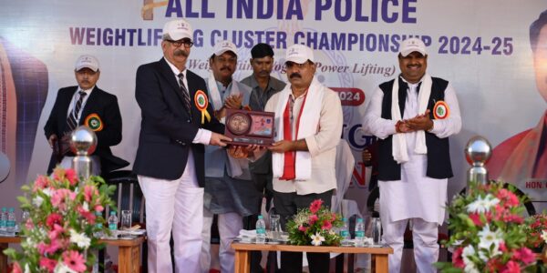 छत्तीसगढ़ पुलिस 23 से 27 सितम्बर तक जिला-दुर्ग में अखिल भारतीय पुलिस प्रतियोगिता 2024-25 की मेजबानी का शुभांरग माननीय गृह मंत्री छत्तीसगढ़ शासन श्री विजय शर्मा के द्वारा किया गया ।