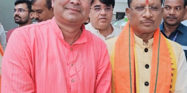 25 हजार 151सदस्य बना कर रिकेश सेन भाजपा विधायकों से निकले काफी आगे, 10 हजार का आंकड़ा छत्तीसगढ़ में पार करने वाले ।राष्ट्रीय अध्यक्ष, मुख्यमंत्री और संगठन पदाधिकारियों ने दी बधाई ।
