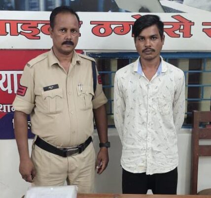 छेड़छाड़ करने वाला आरोपी गिरफ्तार ।  पीछाकर छेड़छाड़ करने का मामला ।