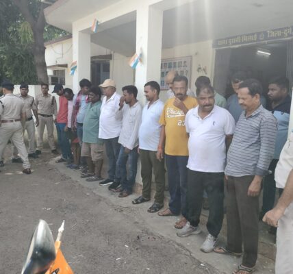 थाना भिलाई 03 पुलिस की जुआ के विरुद्ध बड़ी एवं सफल कार्यवाही।