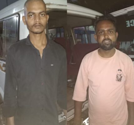 धारदार चाकू से हमला करने वाले दो आरोपी गिरफ्तार ।   नेहरू भवन रोड सुपेला का मामला   ।   सुपेला पुलिस की सक्रियता से पकड़ाया आरोपी ।
