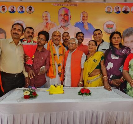 मुख्यमंत्री विष्णु देव साय मध्य प्रदेश अध्यक्ष किरण सिंह देव सहित भाजपा नेताओं ने दी बधाई ।        *विधायक ललित चंद्राकर के जन्म दिवस पर उमड़ा जन सैलाब।