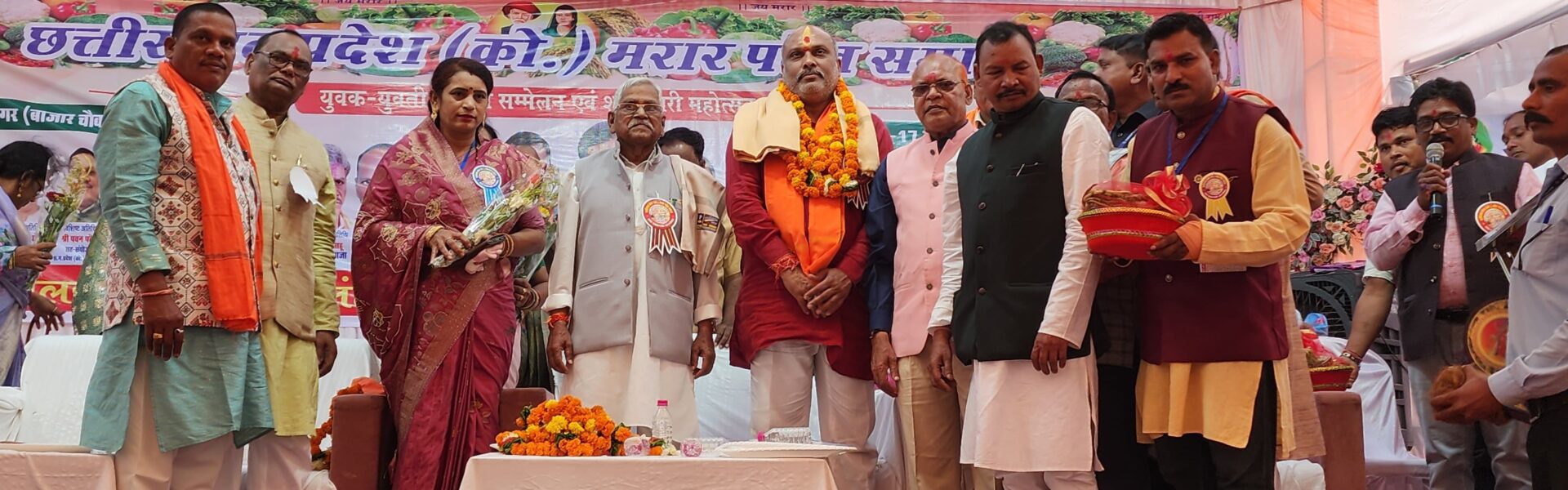 पटेल समाज शाकंभरी महोत्सव एवं युवक युवती परिचय सम्मेलन कार्यक्रम में सम्मिलित हुए सांसद व विधायक।