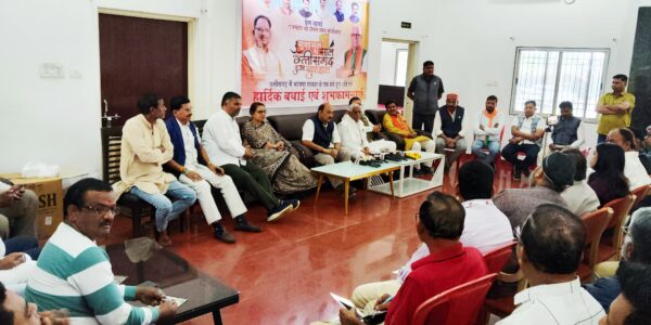 डोमन लाल कोर्सेवाडा ने अहिवारा विधान सभा के विकास के लिए अपने संकल्प को दोहराया ।