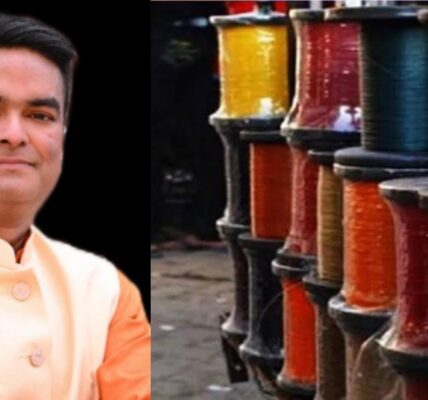 प्रतिबंध के बाद भी चायनीज मांझा की खरीदी-बिक्री करने वालों पर होगी कड़ी कार्रवाई, वैशाली नगर विधायक रिकेश सेन ने आईजी से की चर्चा ।