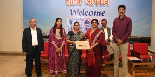 सेवानिवृत्ति पर बीएसपी प्रबंधन ने दी भावभीनी विदाई ।