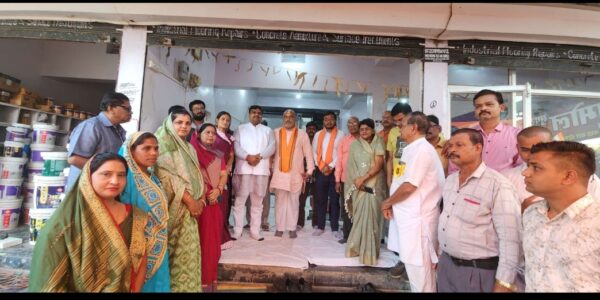 भाजपा पाटन में बहायेगी विकास की गंगा :: चुनाव कार्यालय के उद्घाटन के अवसर पर वक्ताओं ने बढ़ाया कार्यकताओं का जोश ।
