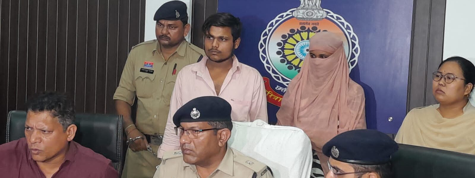 थाना पुरानी भिलाई क्षेत्र में घटित अंधे कत्ल के मामले का खुलासा । आरोपियों के कब्जे से घटना में प्रयुक्त वाहन आयशर एवं लोहे का रॉड बरामद ।