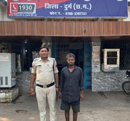 थर्माकोल कटर से प्राणघातक हमला करने वाला आरोपी पुलिस की गिरफ्त में  ।